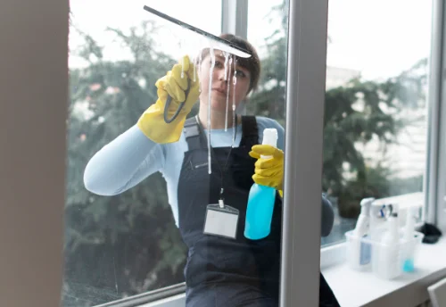 Nettoyage de vitres intérieures et extérieures à Camboulit